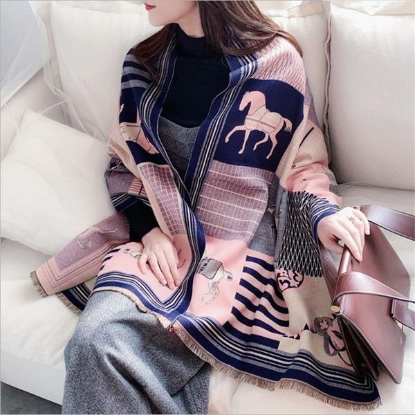 winter thickened warm imitation cashmere increase dual-purpose national style scarves women's long and versatile winter thickened women, Blue;gray
winter thickened warm imitation cashmere increase dual-purpose national style scarves women's long and versatile winter thickened women, Blue;gray