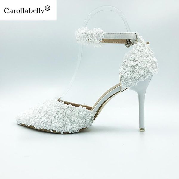 carollabelly new women pumps white lace pearls wedding shoes women high heels ladies party/dress shoes pointed toes size eu35-41, Black
carollabelly new women pumps white lace pearls wedding shoes women high heels ladies party/dress shoes pointed toes size eu35-41, Black