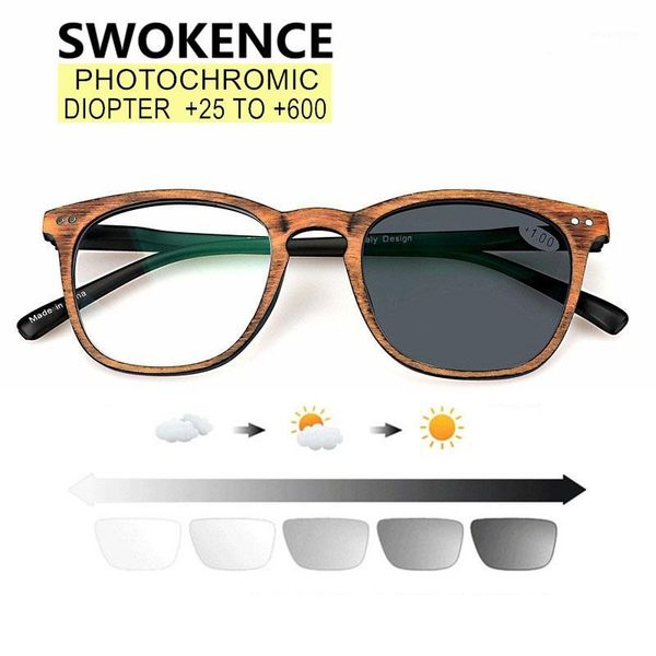 swokence pchromic reading glasses wood-like chameleon sunglasses for presbyopic sph +25 to +600 women men spectacles r1291, White;black
swokence pchromic reading glasses wood-like chameleon sunglasses for presbyopic sph +25 to +600 women men spectacles r1291, White;black