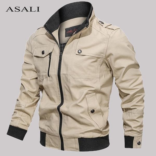 tactical cotton jacket men cargo air pilot bomber coat male casual zipper turn collar jackets man autumn winter outwear, Black;brown
tactical cotton jacket men cargo air pilot bomber coat male casual zipper turn collar jackets man autumn winter outwear, Black;brown