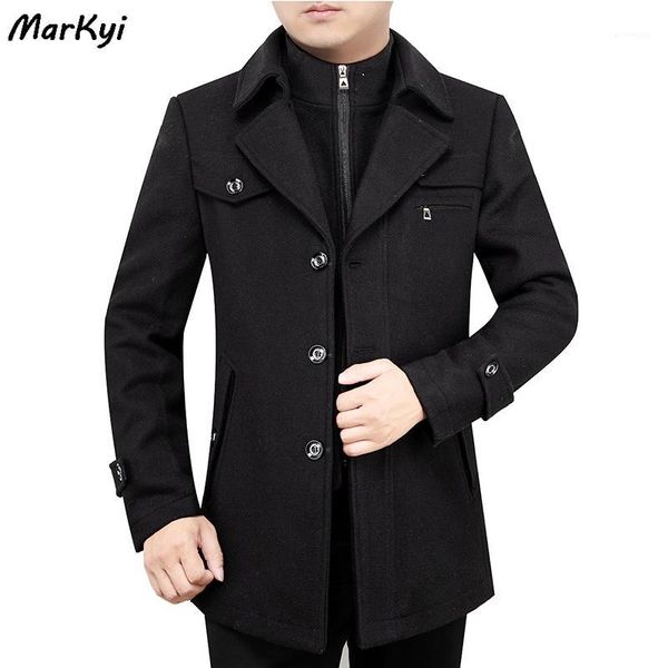 markyi 2020 new desgin fake two zipper trench coat for men atumn warm long sleeve vintage mens overcoat1, Tan;black
markyi 2020 new desgin fake two zipper trench coat for men atumn warm long sleeve vintage mens overcoat1, Tan;black