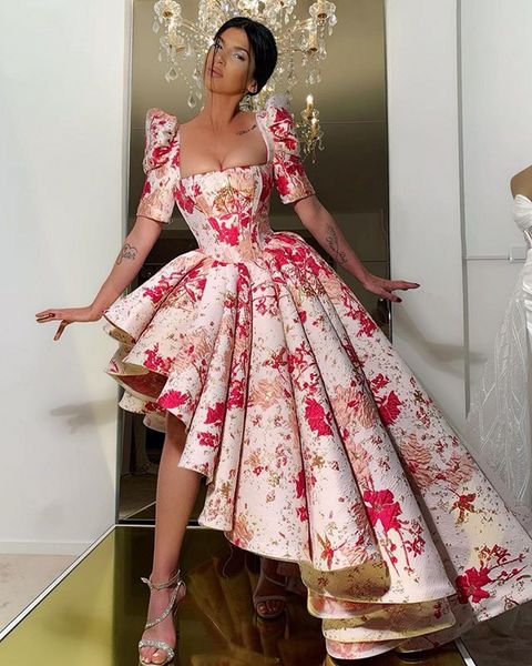 2020 high low prom dresses prom gowns special occasion dress jacquard cocktail gown vestidos de fiesta abendkleider, Black
2020 high low prom dresses prom gowns special occasion dress jacquard cocktail gown vestidos de fiesta abendkleider, Black
