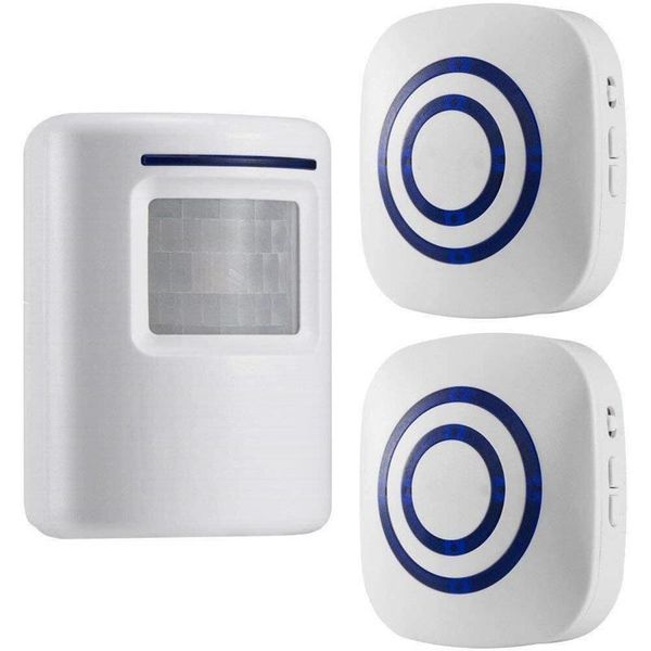 wireless doorbell pir infrared sensor motion detector entry door bell alarm with receiver & transmitter eu plug
wireless doorbell pir infrared sensor motion detector entry door bell alarm with receiver & transmitter eu plug