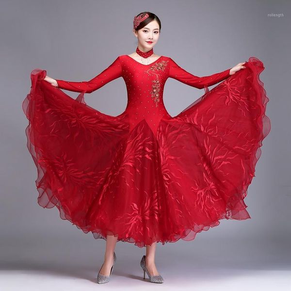 customize new 2 color women ballroom competition dress long sleeve modern waltz tango dance dress red dance costumes1, Black;red
customize new 2 color women ballroom competition dress long sleeve modern waltz tango dance dress red dance costumes1, Black;red
