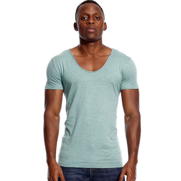 v neck t shirt for men low cut stretch tees slim fit short sleeve fashion male invisible casual summer kg-1621, White;black
v neck t shirt for men low cut stretch tees slim fit short sleeve fashion male invisible casual summer kg-1621, White;black