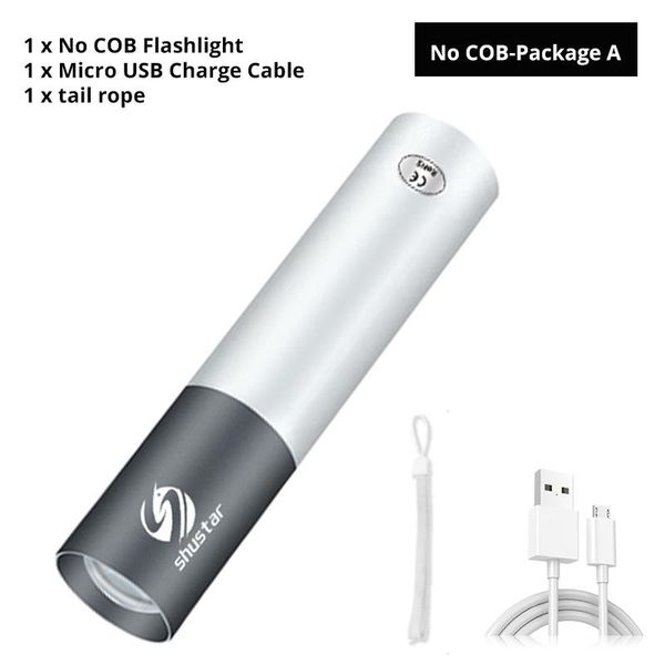 usb rechargable мини светодиодный фонарик 3 освещение режим водонепроницаемый факел телескопический увеличить стильный портативный костюм дл
usb rechargable мини светодиодный фонарик 3 освещение режим водонепроницаемый факел телескопический увеличить стильный портативный костюм дл
