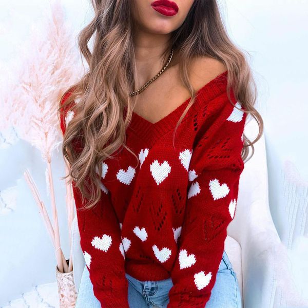 women autumn winter sweaters v neck off shoulder hollow out knitted pullovers female warm casual sweater loose streetwears, White;black
women autumn winter sweaters v neck off shoulder hollow out knitted pullovers female warm casual sweater loose streetwears, White;black