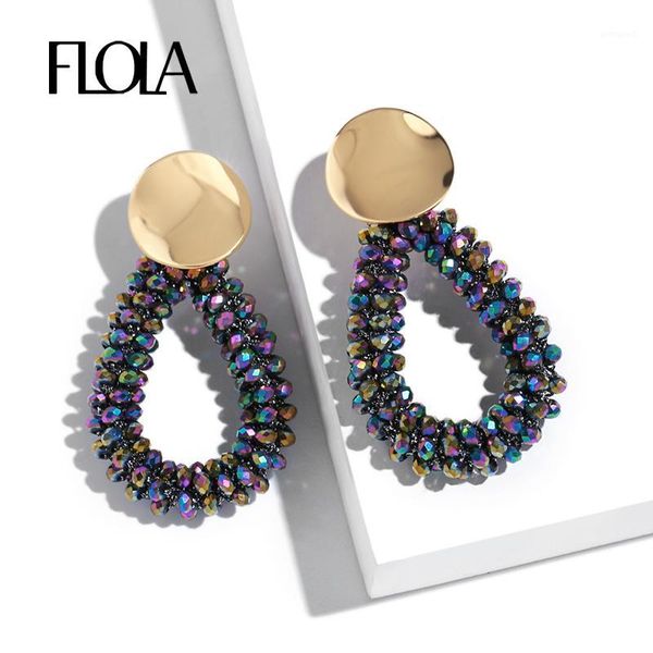 dangle & chandelier flola handmade colorful beads earrings women trendy teardrop pendant kralen oorbellen ersq071, Silver
dangle & chandelier flola handmade colorful beads earrings women trendy teardrop pendant kralen oorbellen ersq071, Silver