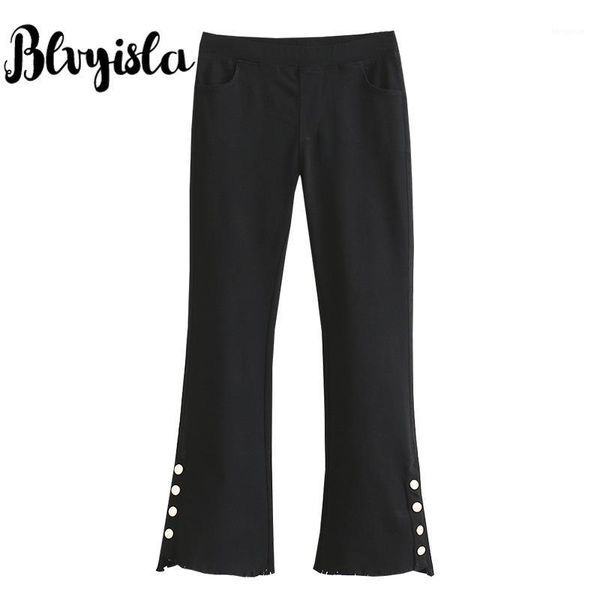 aisa size 5xl oversize elastic 93cm ankle length flare pants slim trousers women chic split hem special black trousers1, Black;white
aisa size 5xl oversize elastic 93cm ankle length flare pants slim trousers women chic split hem special black trousers1, Black;white