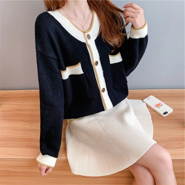 wydx1 graceful knitwear 2020 autumn and winter new knitwear black and outerwear 7kclw sweater white shirt coat coat sweater outerwear knitte, White;black
wydx1 graceful knitwear 2020 autumn and winter new knitwear black and outerwear 7kclw sweater white shirt coat coat sweater outerwear knitte, White;black