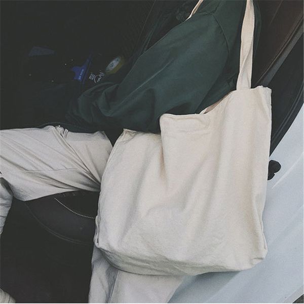 2021 mens womens canvas bags big size tote bag travel bagwater wash all-match canvas student shoulder bag travel 202101191v