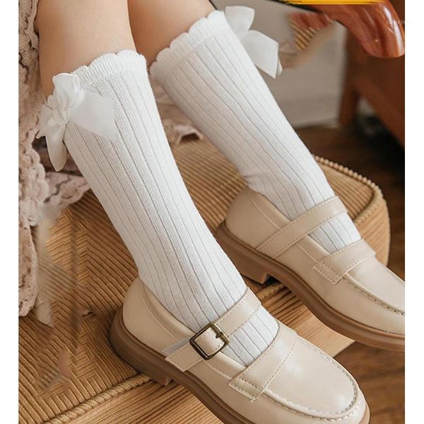 children baby girls soft 3/4 knee high ribbon tights leisure pink white princess cute bow knitted socks 0-9 years1, Pink;yellow
children baby girls soft 3/4 knee high ribbon tights leisure pink white princess cute bow knitted socks 0-9 years1, Pink;yellow