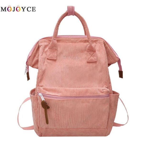 fashion solid color travel backpacks women large capacity school bags casual corduroy knapsack preppy style satchel rucksack
fashion solid color travel backpacks women large capacity school bags casual corduroy knapsack preppy style satchel rucksack