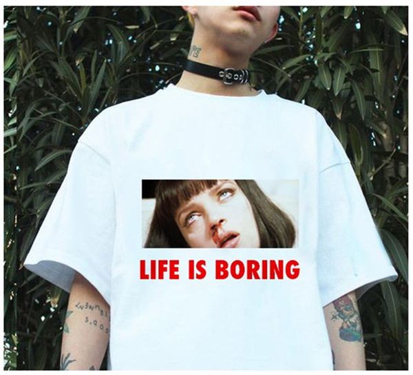 spoof harajuku summer novelty life is boring letter print festive hoodie designers t shirts sweatshirt
spoof harajuku summer novelty life is boring letter print festive hoodie designers t shirts sweatshirt