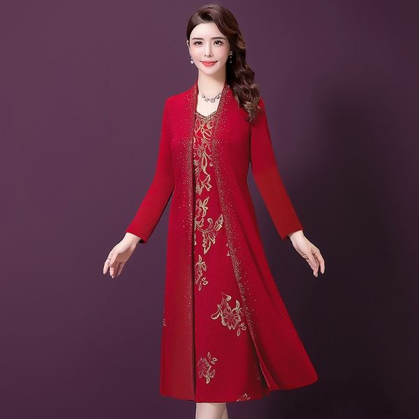 ua1mr chinese style two-piece suit for women 2020 new spring western wedding dress high-end fashion style for wedding mother dress banquet w, Gray
ua1mr chinese style two-piece suit for women 2020 new spring western wedding dress high-end fashion style for wedding mother dress banquet w, Gray