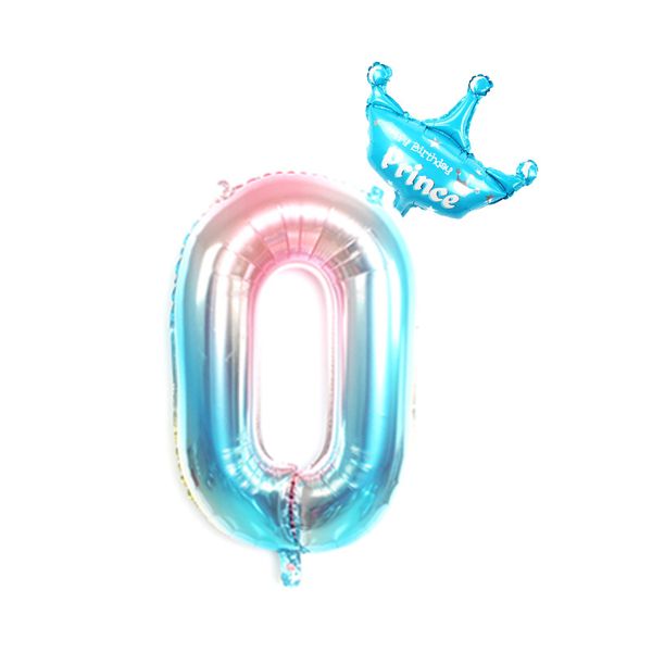 32" number foil balloons gradient color aluminium air balloon blue crown prince birthday party decoration party supplies wholesale pric
32" number foil balloons gradient color aluminium air balloon blue crown prince birthday party decoration party supplies wholesale pric