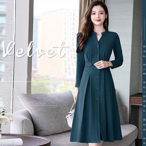 autumn temperament new slim slimming manga solid single-breasted color mode of women long dressed c8vp, Black;gray
autumn temperament new slim slimming manga solid single-breasted color mode of women long dressed c8vp, Black;gray