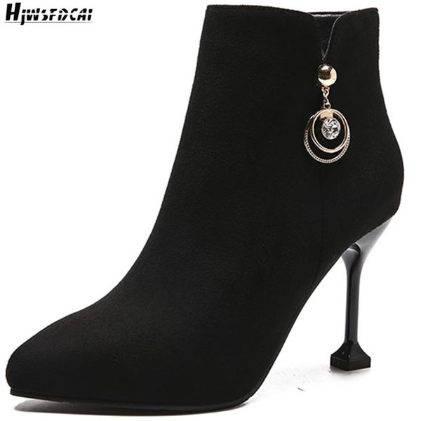 boots hjwsfdcai women stilettos high heels short winter warm zipper personality ladies classic mujer party shoe, Black
boots hjwsfdcai women stilettos high heels short winter warm zipper personality ladies classic mujer party shoe, Black