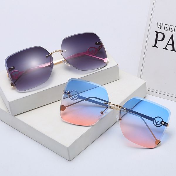2019 new frameless sunglasses, women's ocean film fashion glasses, fashionable color changing square trimming large frame sunglasses, White;black
2019 new frameless sunglasses, women's ocean film fashion glasses, fashionable color changing square trimming large frame sunglasses, White;black