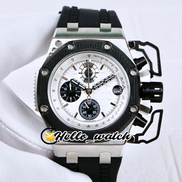 3a new oak 44mm 26165 miyota quartz chronograph mens watch whitetexture dial two tone pvd black steel rubber strap sport watches hello_watch, Slivery;brown
3a new oak 44mm 26165 miyota quartz chronograph mens watch whitetexture dial two tone pvd black steel rubber strap sport watches hello_watch, Slivery;brown