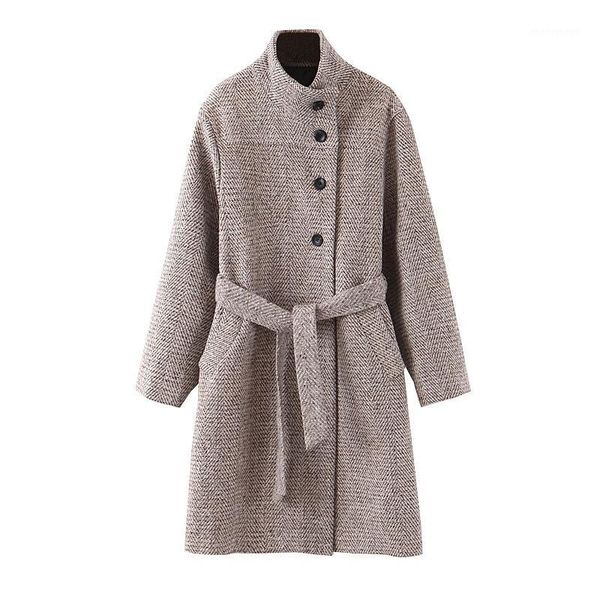fashion loose woolen overcoats women autumn wool blends stand collar coats with belt office lady streetwear outwear xb96211, Black
fashion loose woolen overcoats women autumn wool blends stand collar coats with belt office lady streetwear outwear xb96211, Black