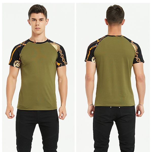 popular multi-color round neck t-shirt mens fashion casual european and american men cool creative short sleeve polyester cotton t-shirt, White;black
popular multi-color round neck t-shirt mens fashion casual european and american men cool creative short sleeve polyester cotton t-shirt, White;black