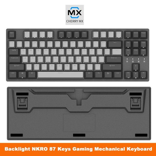 keyboards backlight nkro 87 keys gaming mechanical keyboard blue red switch cherry mx switches type c usb pbt keycaps wired game
keyboards backlight nkro 87 keys gaming mechanical keyboard blue red switch cherry mx switches type c usb pbt keycaps wired game