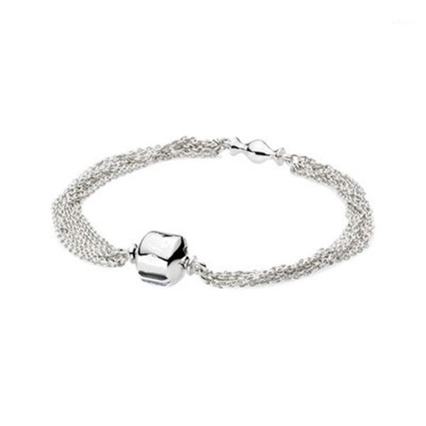 charm bracelets 100% genuine 925 sterling silver classic head bracelet bead fit diy mujer pulseras1, Golden;silver
charm bracelets 100% genuine 925 sterling silver classic head bracelet bead fit diy mujer pulseras1, Golden;silver