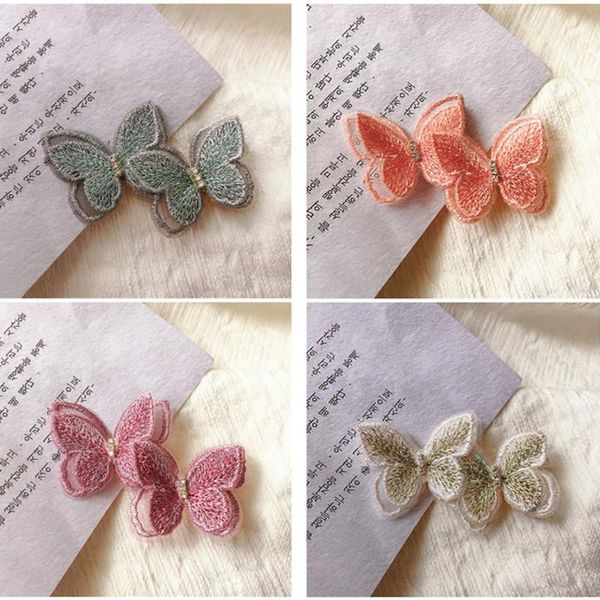 hair accessories 10pcs/lot embroidery butterfly clips girls hairpins fashion headpiece styling toolsng t1, Slivery;white
hair accessories 10pcs/lot embroidery butterfly clips girls hairpins fashion headpiece styling toolsng t1, Slivery;white