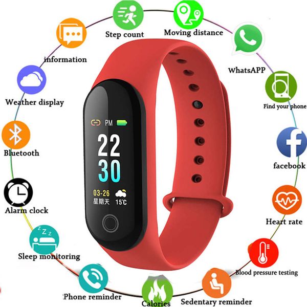 m30 band fitns wristwatch screen color heart rate monitor male blood prsure female intelligent bracelet
m30 band fitns wristwatch screen color heart rate monitor male blood prsure female intelligent bracelet