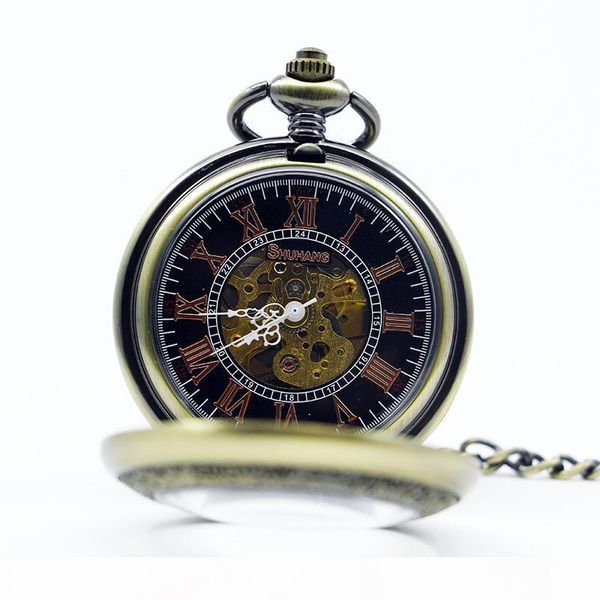 retro bronze rome number automatic skeleton mechanical pocket watch hand-winding fob watches for man women pjx1302, Slivery;golden
retro bronze rome number automatic skeleton mechanical pocket watch hand-winding fob watches for man women pjx1302, Slivery;golden