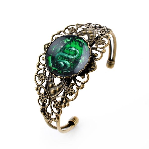 lureme vintage ювелирные изделия время gem серии green snake античная бронза полые цветок браслет открыть браслет для женщин (06002719, Black
lureme vintage ювелирные изделия время gem серии green snake античная бронза полые цветок браслет открыть браслет для женщин (06002719, Black