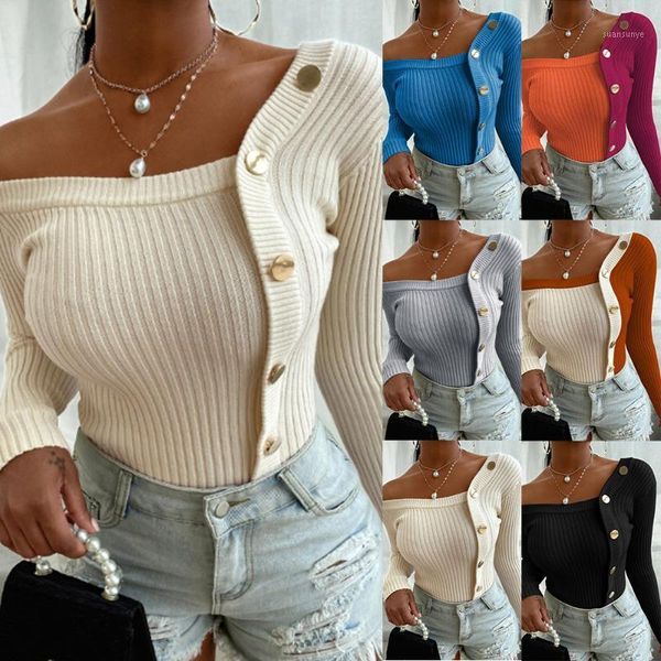 2020 new women solid color strapless long-sleeved sweater slim straight neck tie soft mesh knitting sweater1, White
2020 new women solid color strapless long-sleeved sweater slim straight neck tie soft mesh knitting sweater1, White