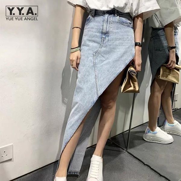 summer fashion personality asymmetrical high waist denim skirt female new high street casual distressed a-line jean short skirt1, Black
summer fashion personality asymmetrical high waist denim skirt female new high street casual distressed a-line jean short skirt1, Black
