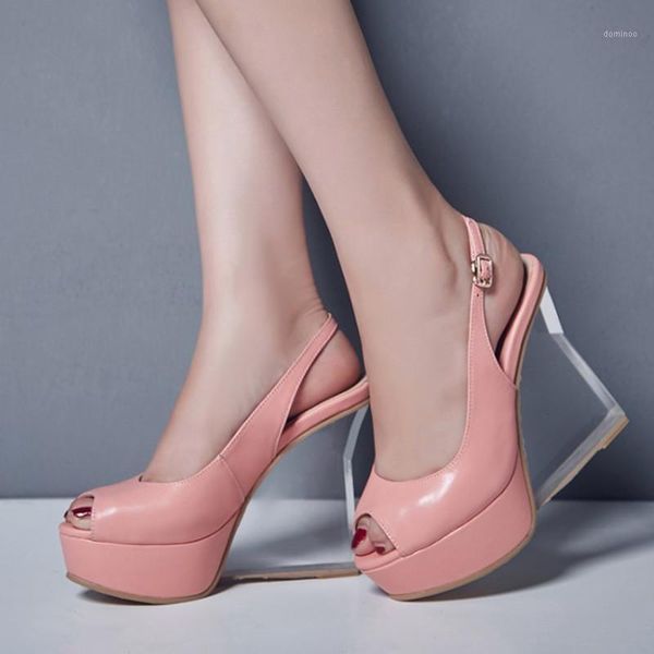 peep toe genuine leather shoes women sandals fashion clear heel platform sandals women wedge shoes summer high heels1, Black
peep toe genuine leather shoes women sandals fashion clear heel platform sandals women wedge shoes summer high heels1, Black