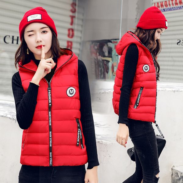 plus size 3xl women vest winter coat ladies gilet colete feminino casual pocket hooded waistcoat female sleeveless jacket, Black;white
plus size 3xl women vest winter coat ladies gilet colete feminino casual pocket hooded waistcoat female sleeveless jacket, Black;white
