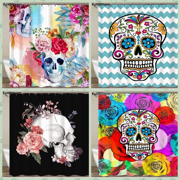 mexican fabric sugar skull show curtains cartoon colored skull shower curtain bathroom waterproof polyester with hooks
mexican fabric sugar skull show curtains cartoon colored skull shower curtain bathroom waterproof polyester with hooks