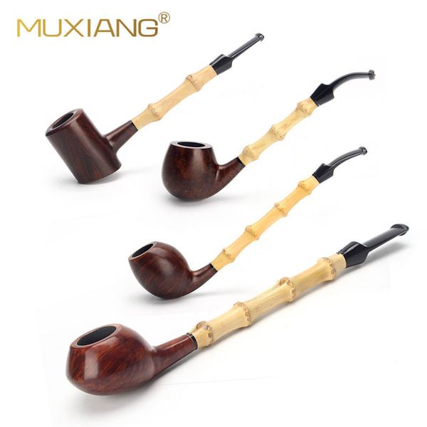 muxiang handmade wooden for smoking briar wood straight/bent type pipes smoke tobacco dismountable handle pipe aa0362s-76
muxiang handmade wooden for smoking briar wood straight/bent type pipes smoke tobacco dismountable handle pipe aa0362s-76
