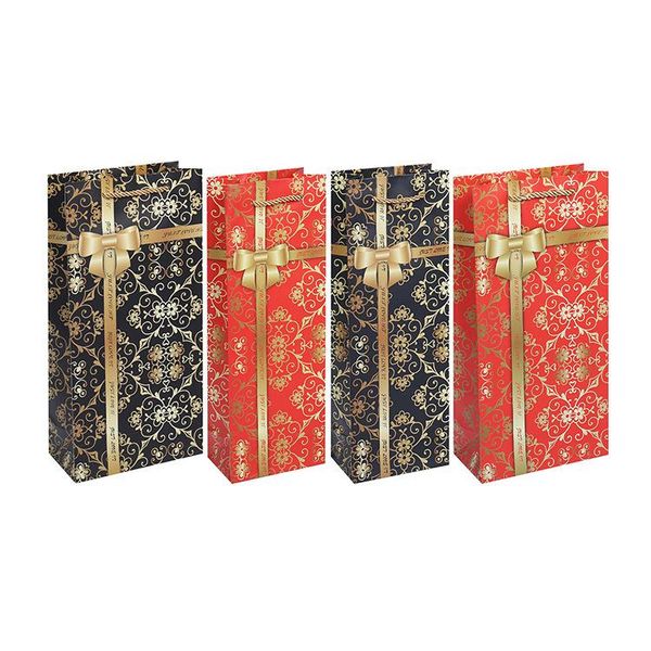 gift wrap 20pcs pattern red wine packaging bag single paper thickening handbag wholesale
gift wrap 20pcs pattern red wine packaging bag single paper thickening handbag wholesale