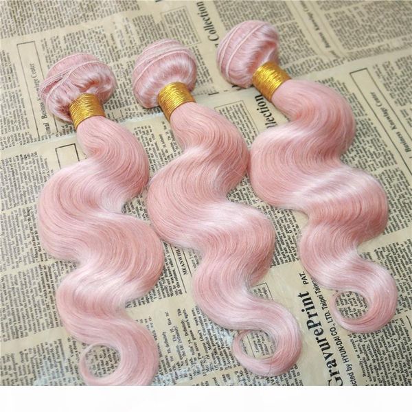 3 bundles brazilian human hair body wave pink hair extensions new fashion 10-30inch peruvian indian malaysian pink hair weft, Black;brown
3 bundles brazilian human hair body wave pink hair extensions new fashion 10-30inch peruvian indian malaysian pink hair weft, Black;brown