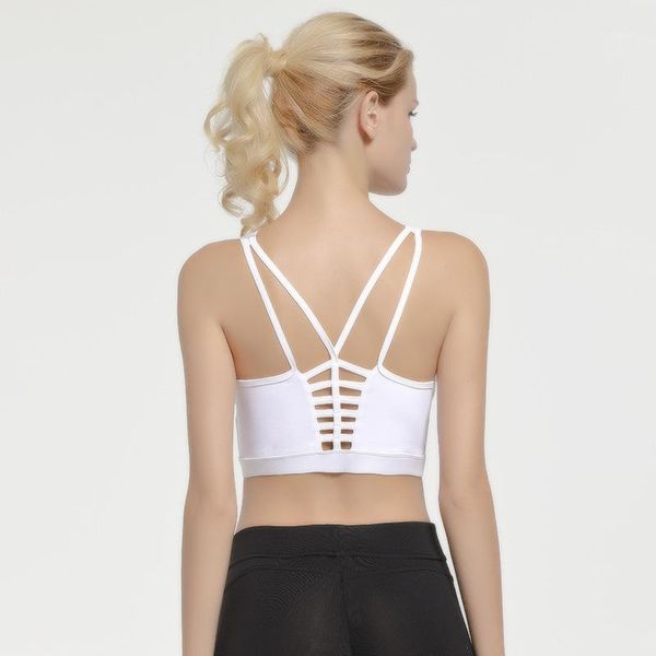 gym clothing sport running bra push up yoga halter crop fitness tank women bras active wear sports1, White;black
gym clothing sport running bra push up yoga halter crop fitness tank women bras active wear sports1, White;black