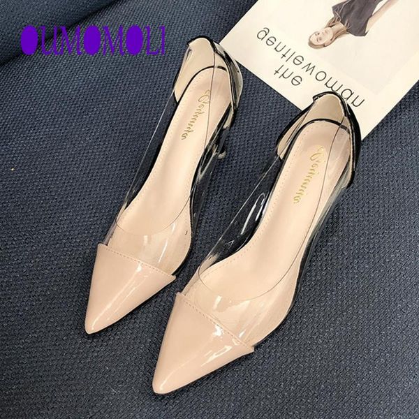 dress shoes 2021 concise fashion pvc woman transparent sandals thin high heels pointed toe pumps slip on solid 35-40 q360, Black
dress shoes 2021 concise fashion pvc woman transparent sandals thin high heels pointed toe pumps slip on solid 35-40 q360, Black