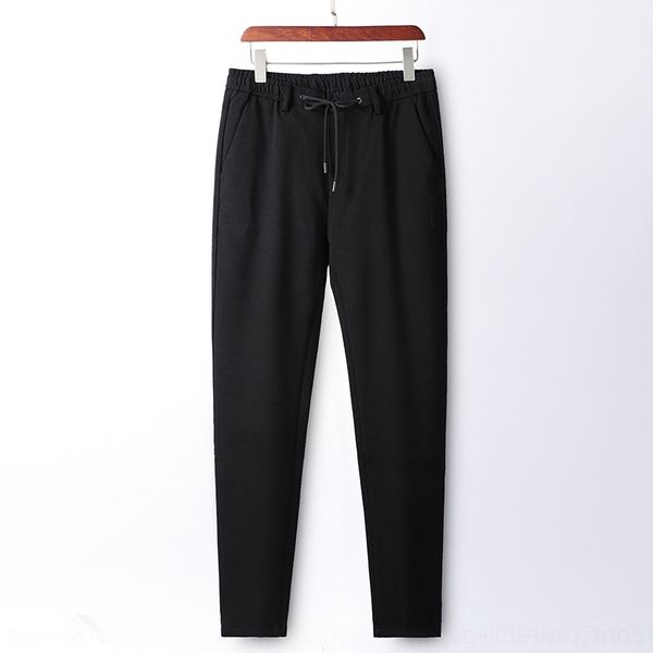 cv2mf casual sports 2020 autumn thick winter 3e196 casual men's elastic knitted men's pants sports pants and sx3ia, Blue