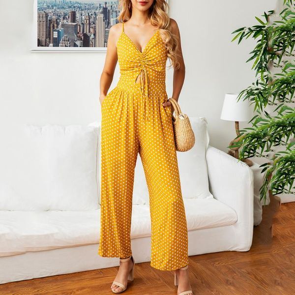 polka dot wrap chest straps women jumpsuit summer yellow combishort femme ruched womens clothes mono mujer verano retro overalls1, Black;white
polka dot wrap chest straps women jumpsuit summer yellow combishort femme ruched womens clothes mono mujer verano retro overalls1, Black;white