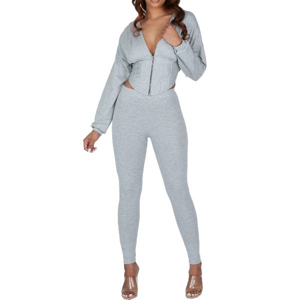 gym clothing ladies sport two piece suit, long sleeve hooded coat high waist pants for autumn and spring, White;black
gym clothing ladies sport two piece suit, long sleeve hooded coat high waist pants for autumn and spring, White;black