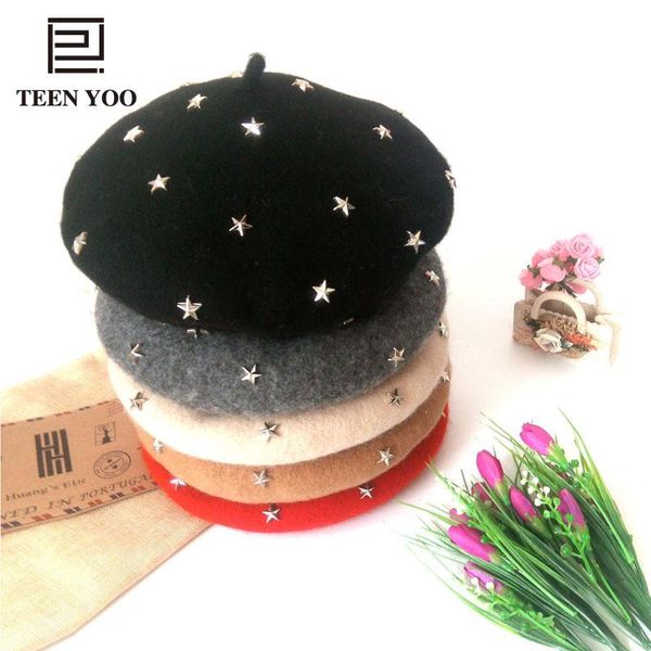 berets women autumn winter star solid wool england casual cap laddies outdoor warm casquette beret homme pumpkin artist, Blue;gray
berets women autumn winter star solid wool england casual cap laddies outdoor warm casquette beret homme pumpkin artist, Blue;gray