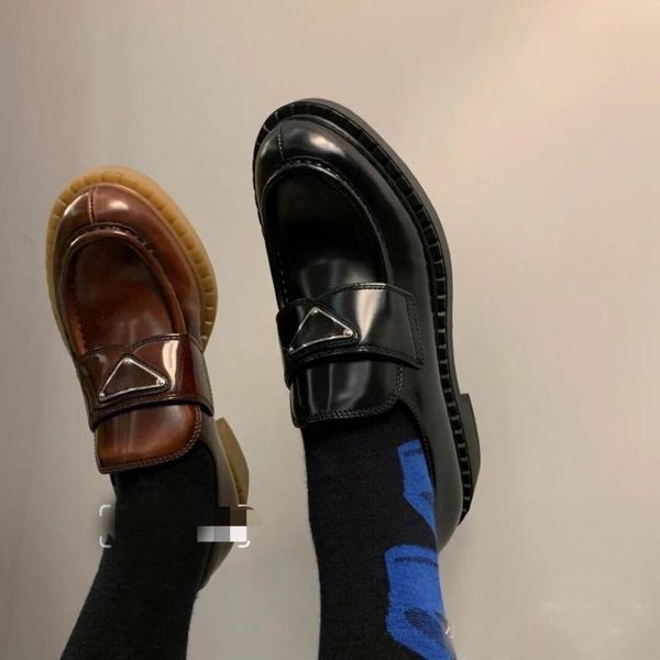 real leather flat platform loafers women british style slip-on chunky low heel women shoes silver buckle thick sole runway shoes, Black
real leather flat platform loafers women british style slip-on chunky low heel women shoes silver buckle thick sole runway shoes, Black