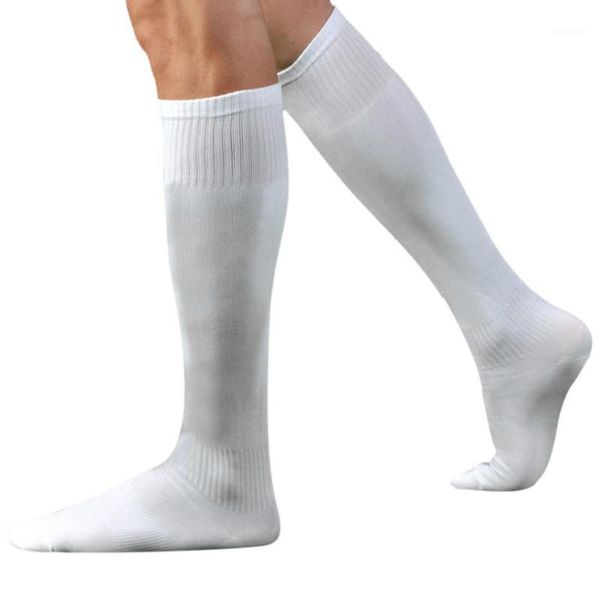 muqgew men's fashion long socks over knee high sock baseball for outdoors physical exercise new arrival comfortable soxs1, Black