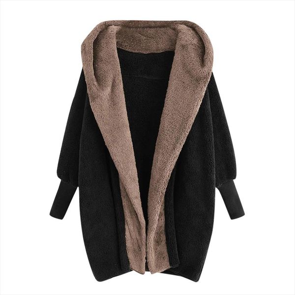 new winter women hooded sweatshirt coat winter warm plush pockets cotton girl outwear femal hooded overcoat, Black
new winter women hooded sweatshirt coat winter warm plush pockets cotton girl outwear femal hooded overcoat, Black