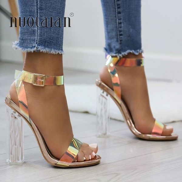 2019 summer pvc clear transparent strappy high heels shoes women sandals peep toe party female ladies shoes woman sandalias y200623, Black
2019 summer pvc clear transparent strappy high heels shoes women sandals peep toe party female ladies shoes woman sandalias y200623, Black